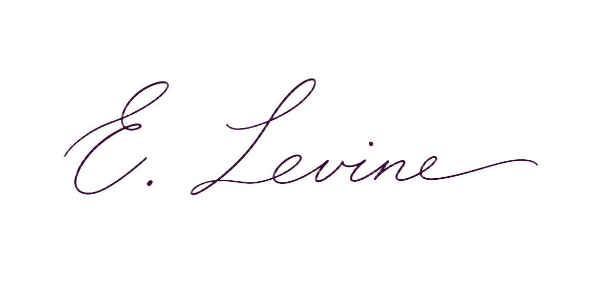 Signature of Emily Levine